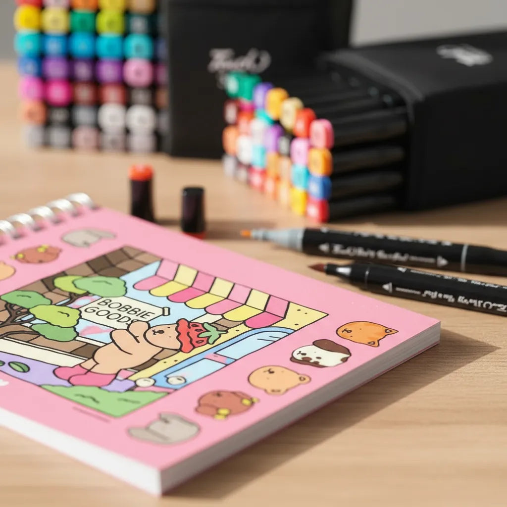 Livro para colorir Bobbie Goods