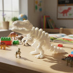 Esqueleto De Dinossauro Articulado Que Brilha No Escuro