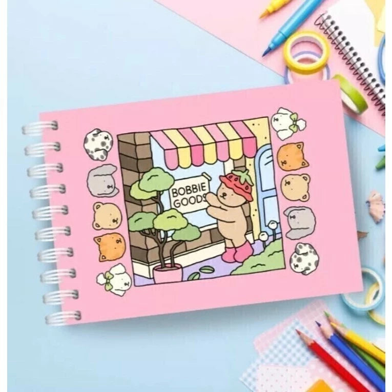 Livro para colorir Bobbie Goods