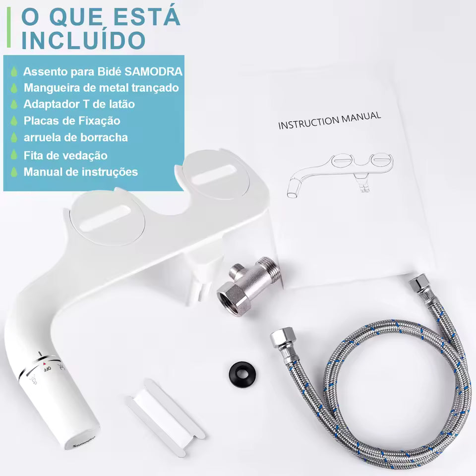 Bidê Higiênico para Vaso Sanitário com Jato